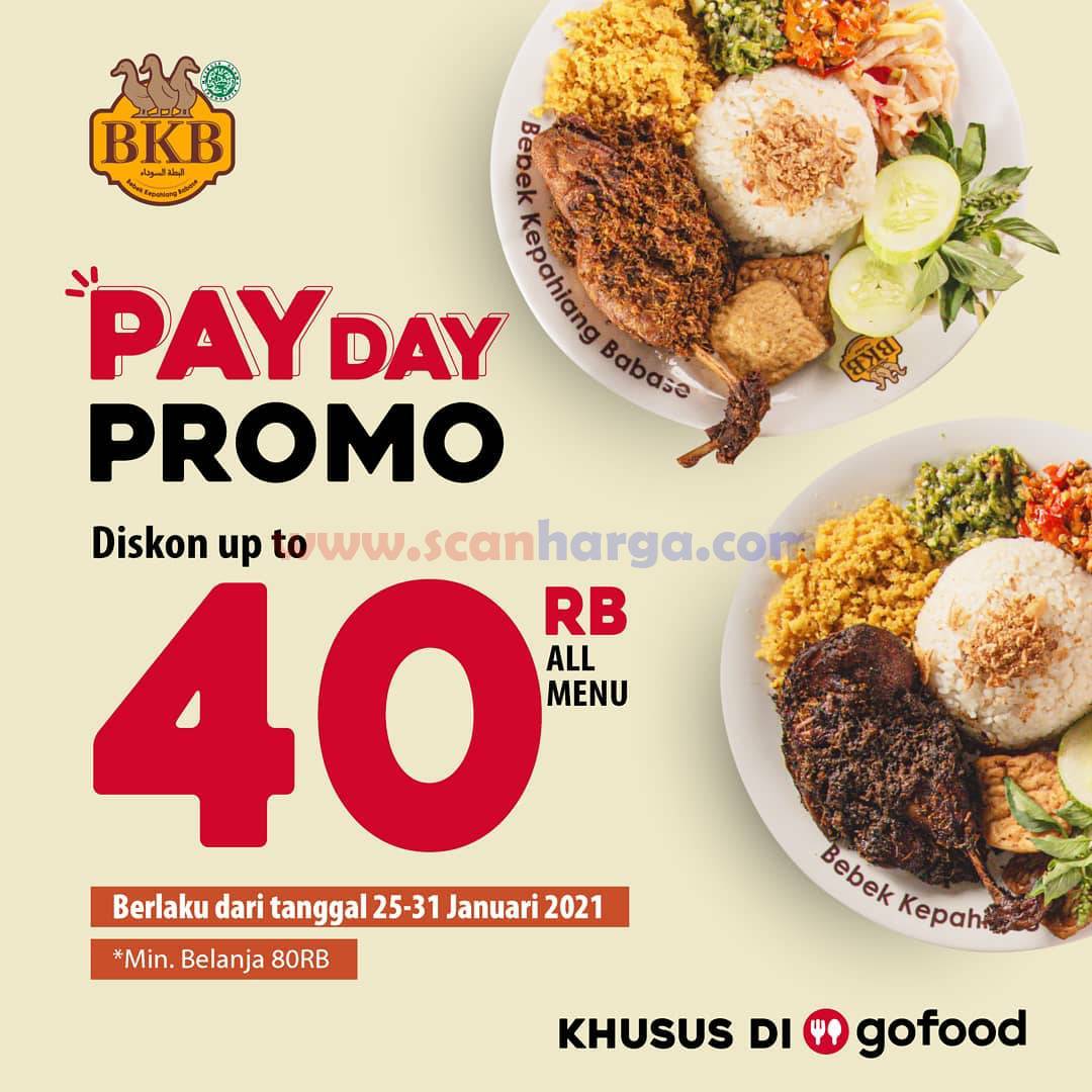 BEBEK BKB Promo Payday Deal Diskon 50% Untuk Semua Menu