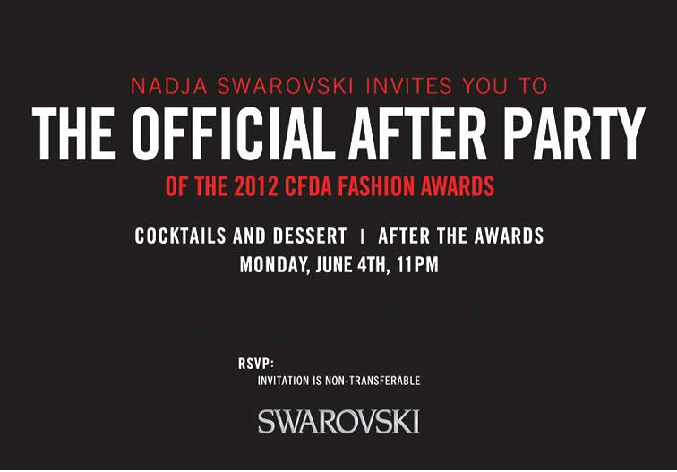 Stay tuned for Models Off Duty from the CFDA After Party