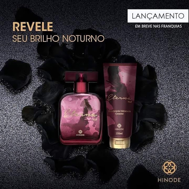 Perfume e Hidratante Eterna Nuit com 50% de desconto na aquisição de qualquer combo