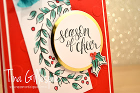 scissorspapercard, Stampin' Up!, Art With Heart, Heart Of Christmas, Watercolour Christmas