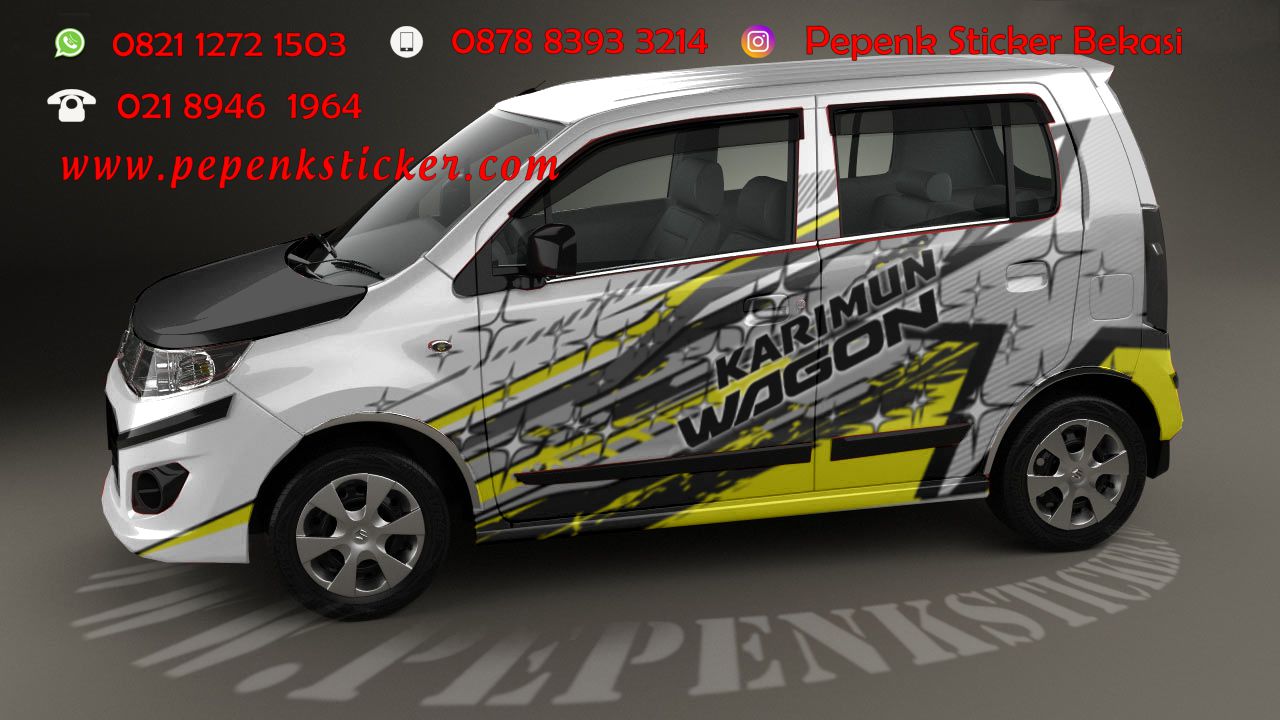 40 Trend Cutting Sticker Mobil Gambar Wayang Terkeren Otomotif