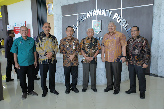 Bupati Surya Sambut Kunjungan Pj Bupati Paluta yang Melakukan Study Tiru Terkait MPP Kabupaten Asahan
