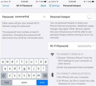 Cara Mengganti Password Hotspot di iPhone, Begini caranya