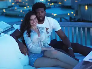 Joel Embiid And His Wife Anne De Paula