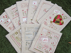 SAL Mon cahier, bordado, broderie, stitching