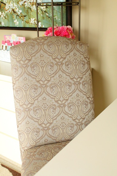 damask chair