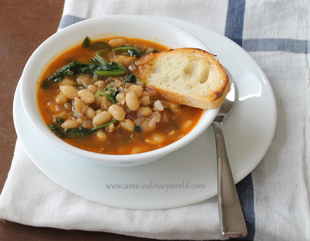 Spinach and White Bean Soup