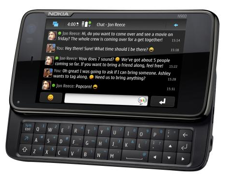 Nokia N900 - QWERTY keyboard