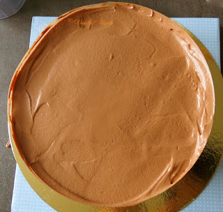 Gâteau mousse au chocolat préparation