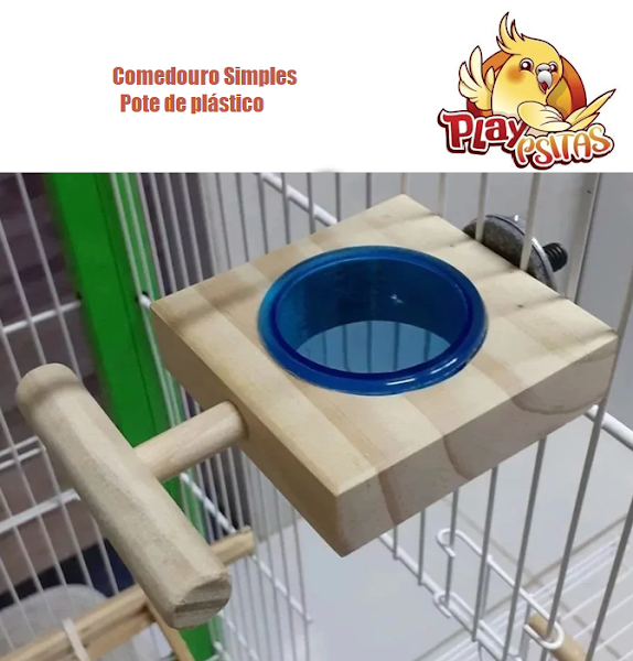 Comedouro Simples para aves