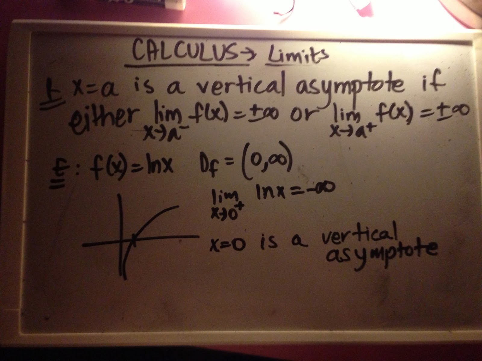 Calculus First Day More Basic Limits That You May Encounter