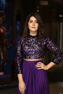 Actress Raashi Khanna Stills at Prathi Roju Pandage Movie Trailer Launch