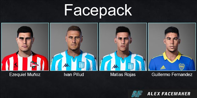 South America Facepack For eFootball PES 2021