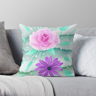 A flower pillow / Kukkatyyny