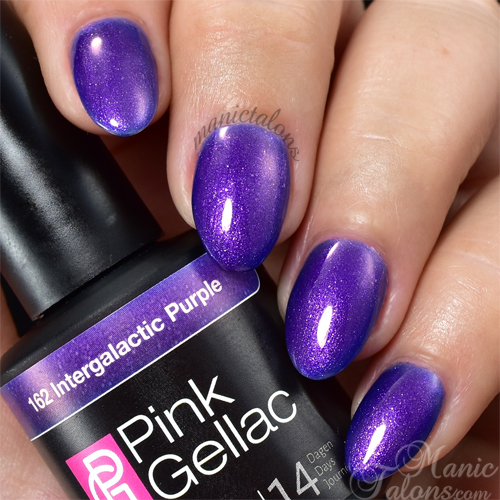 Pink Gellac Intergalactic Purple Swatch