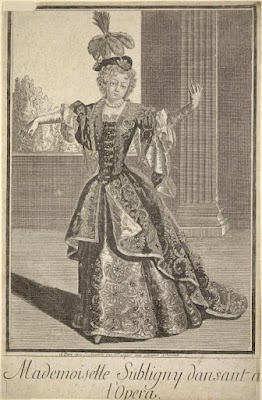 Mademoiselle Subligny dansant à l'Opéra - 500 years of Italian dance exhibition