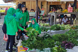 Persit Yahukimo Serbu Lapak Dagangan Mama Papua di Dekai