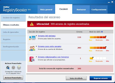  Descargar: RegistryBooster 2011 V6.0.0.6 [Full Serial][ML/Español]