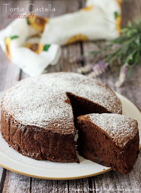 Torta Castella al cioccolato