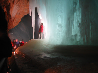 The ice cave Eisriesenwelt - Austria