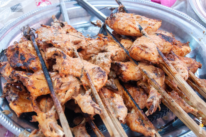 Ayam percik Kelantan di Pasar Siti Khadijah