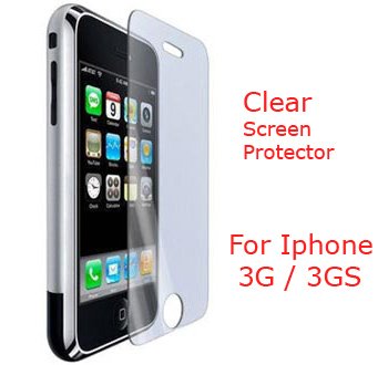 3G/GS Clear Screen Protector