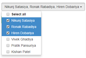 Multiselect Dropdownlist With Checkbox in ASP.NET C#