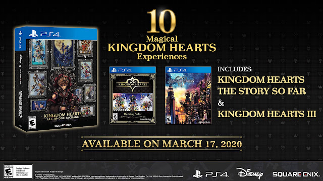 KINGDOM HEARTS ALL-IN-ONE PACKAGE NOW AVAILABLE FOR PLAYSTATION4 SYSTEM