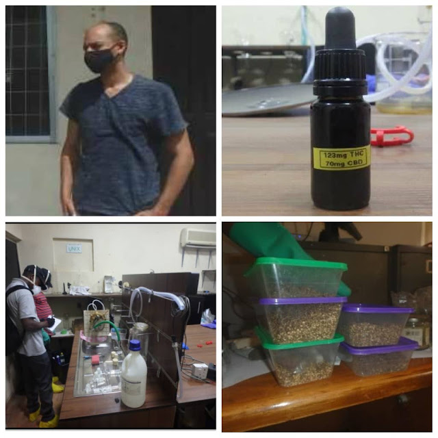 NDLEA arrests owner of first-ever hashish oil lab in Lagos