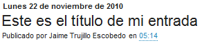 Cambiando de lugar los datos del pie del post (post-footer) en blogger, post blogger, trasladando lineas post footer blogger bajo titulo