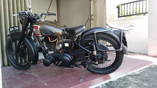 Dijual Motor Klasik BSA 1953 Harga Ndak Njlimet Sleketep