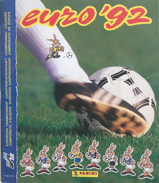 Copertina Album Panini Euro 92