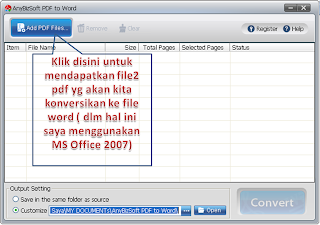 Konversi Cepat dari PDF ke WORD