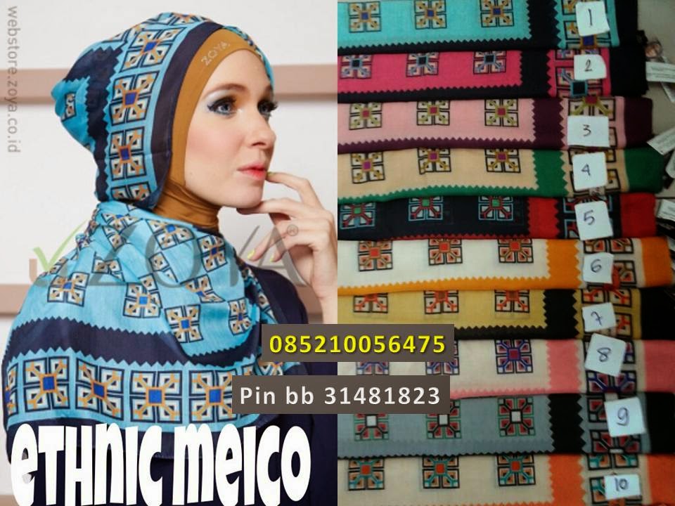 Jilbab Zoya Cantik  Kerudung Zoya Terbaru 2014