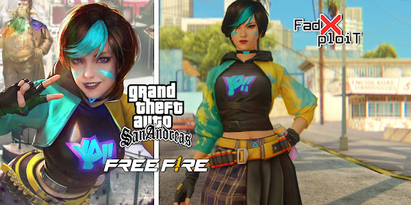 GTA SA Steffie from Free Fire