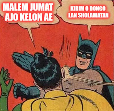 Meme Malam Jumat - kirim doa juga