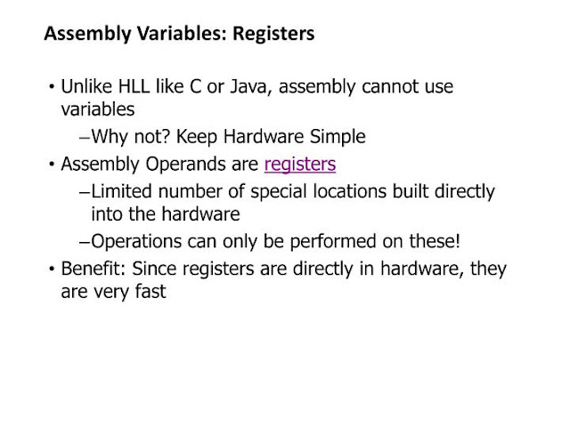 assembly variables assembly variables