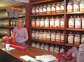 Proprietor Natalie Sankey in her Brigg sweet shop which she announced in January 2019 has been sold