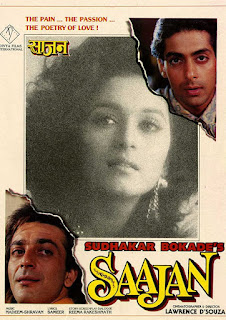 sanjay dutt, madhuri dixit and salman khan