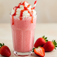 Strawberry Milkshake Recipe
