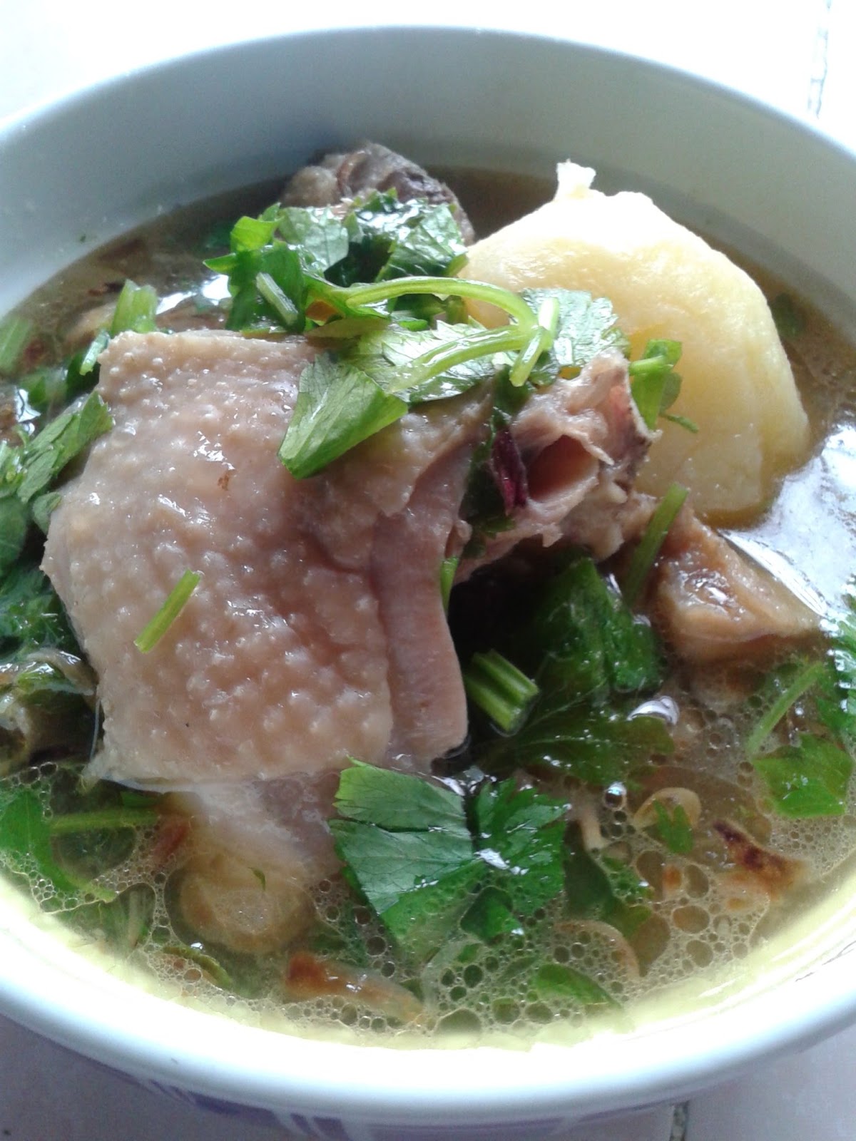 NAILY'S KITCHEN: SUP AYAM KAMPUNG