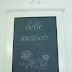 Vintage chalkboard DIY