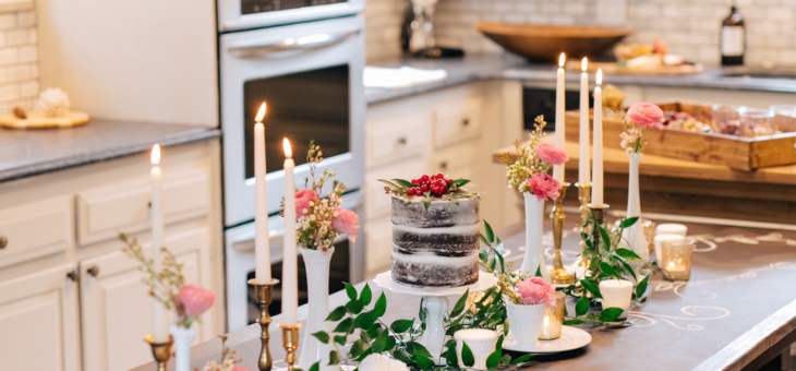 An Intimate Diy At Home Anniversary Party The Perfect Palette