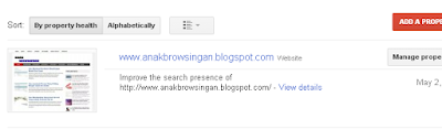 Cara Mudah Submit Sitemap blog ke Google Webmaster Tools