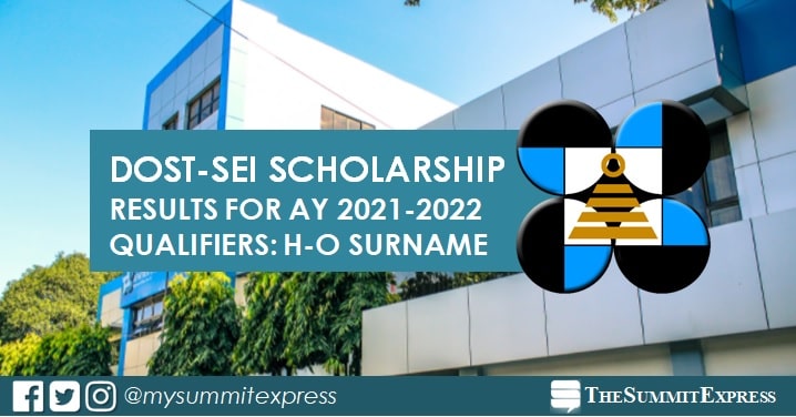 H-O Passers: 2021 DOST Scholarship Results