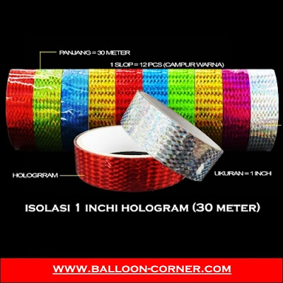 SON Isolasi 1 Inch HOLOGRAM