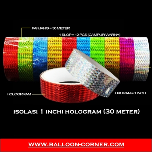 SON Isolasi 1 Inch HOLOGRAM