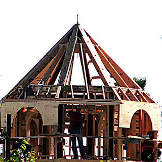 steeple under construction Pasadena California