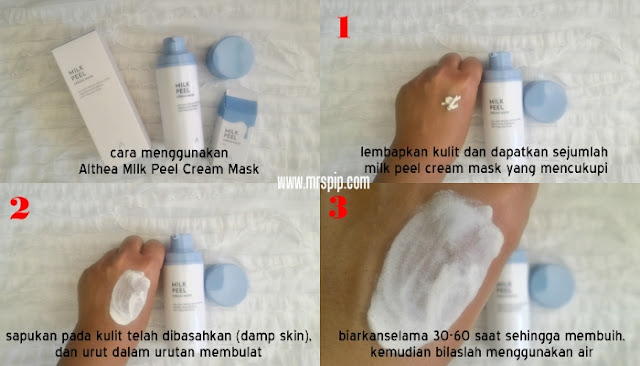 Althea Milk Peel Cream Mask