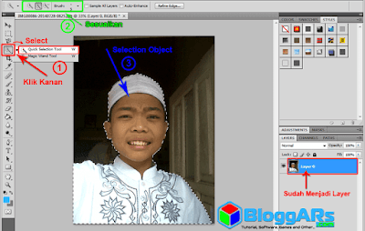 Cara menghilangkan background foto di Photoshop Baca ya :  Cara Menghilangkan Background Foto di Photoshop
